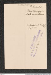k.k. naturhistorisches Hofmuseum, Intendanzakten 1885-1896 (Hauer), Aktenzahl Z.292.a/1891, Seite 4